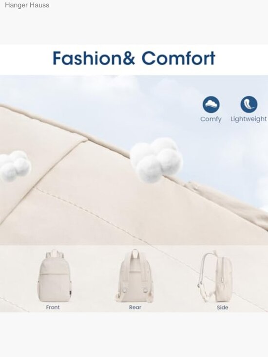 Water-Resistant Mini Backpack for Women with Adjustable Straps main image 7